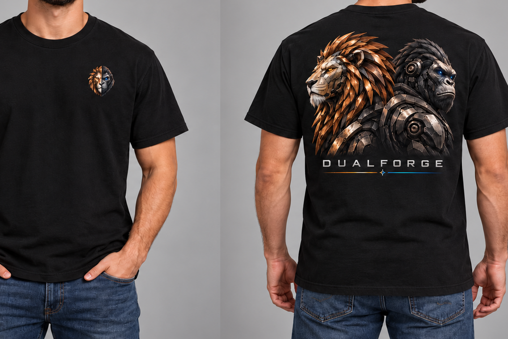 DualForge graphic T